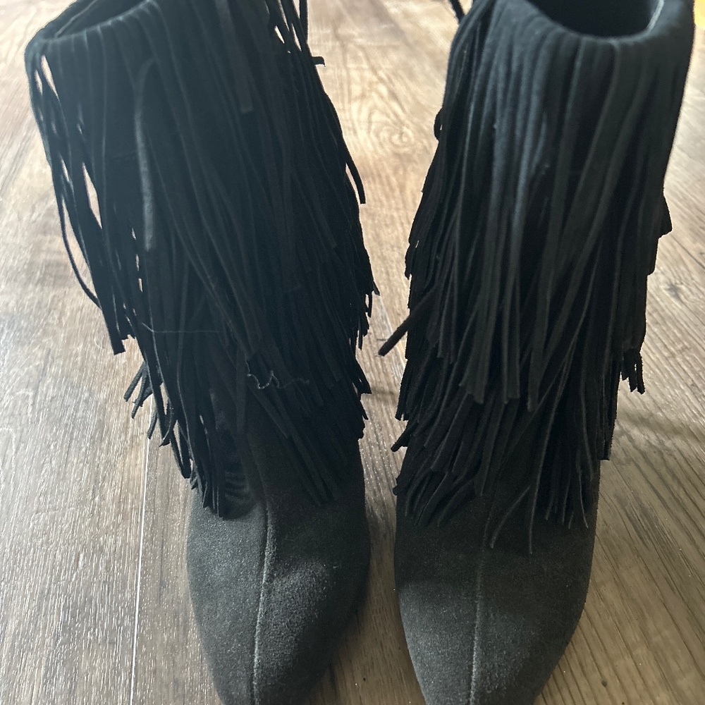 Zara Basics boot heels